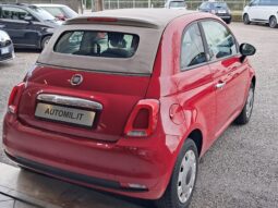FIAT 500C MIRROR 1.2 BENZINA 69 CV NEOPATENTATI pieno