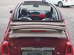 FIAT 500C MIRROR 1.2 BENZINA 69 CV NEOPATENTATI pieno